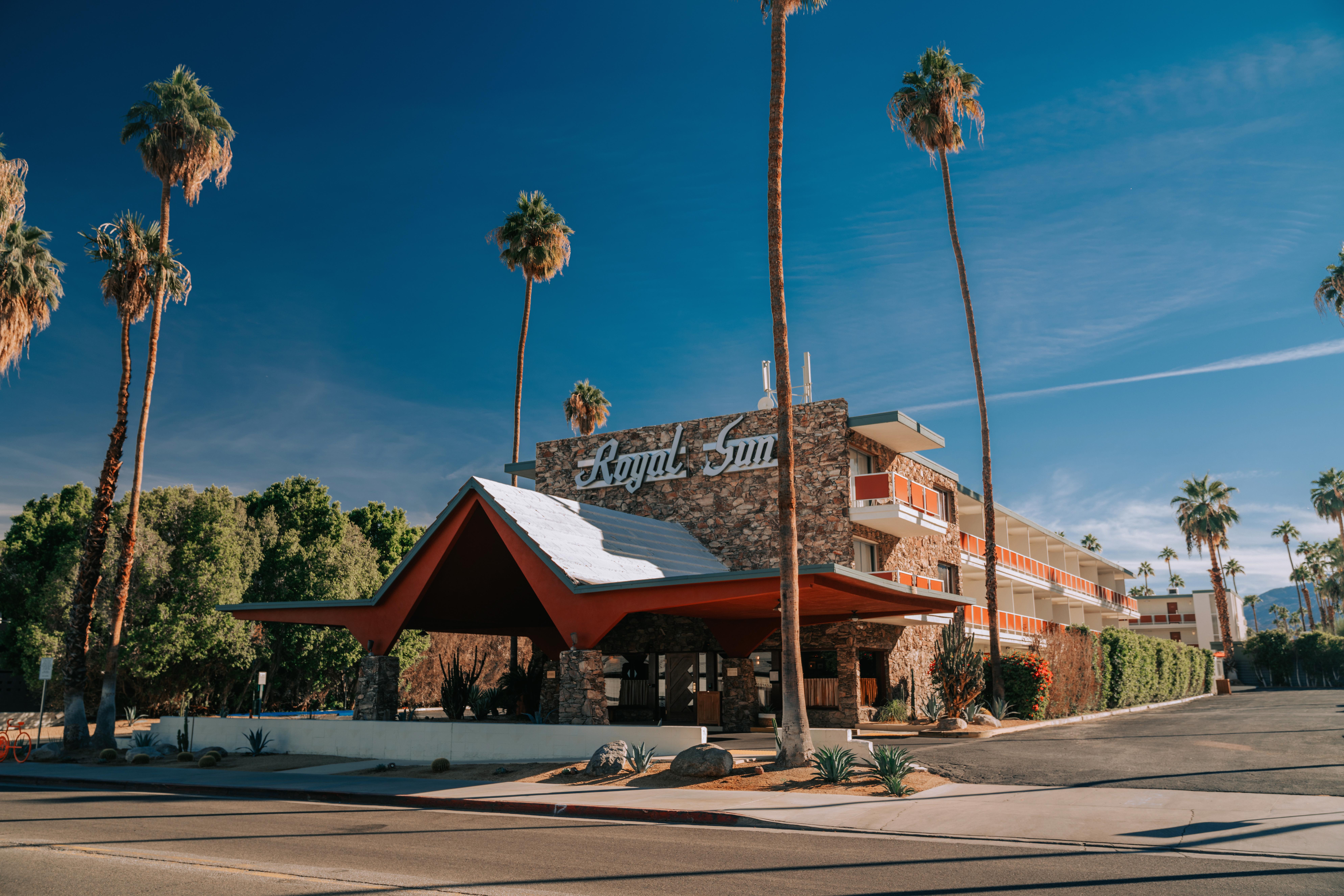 Royal Sun Palm Springs Hotell Exteriör bild