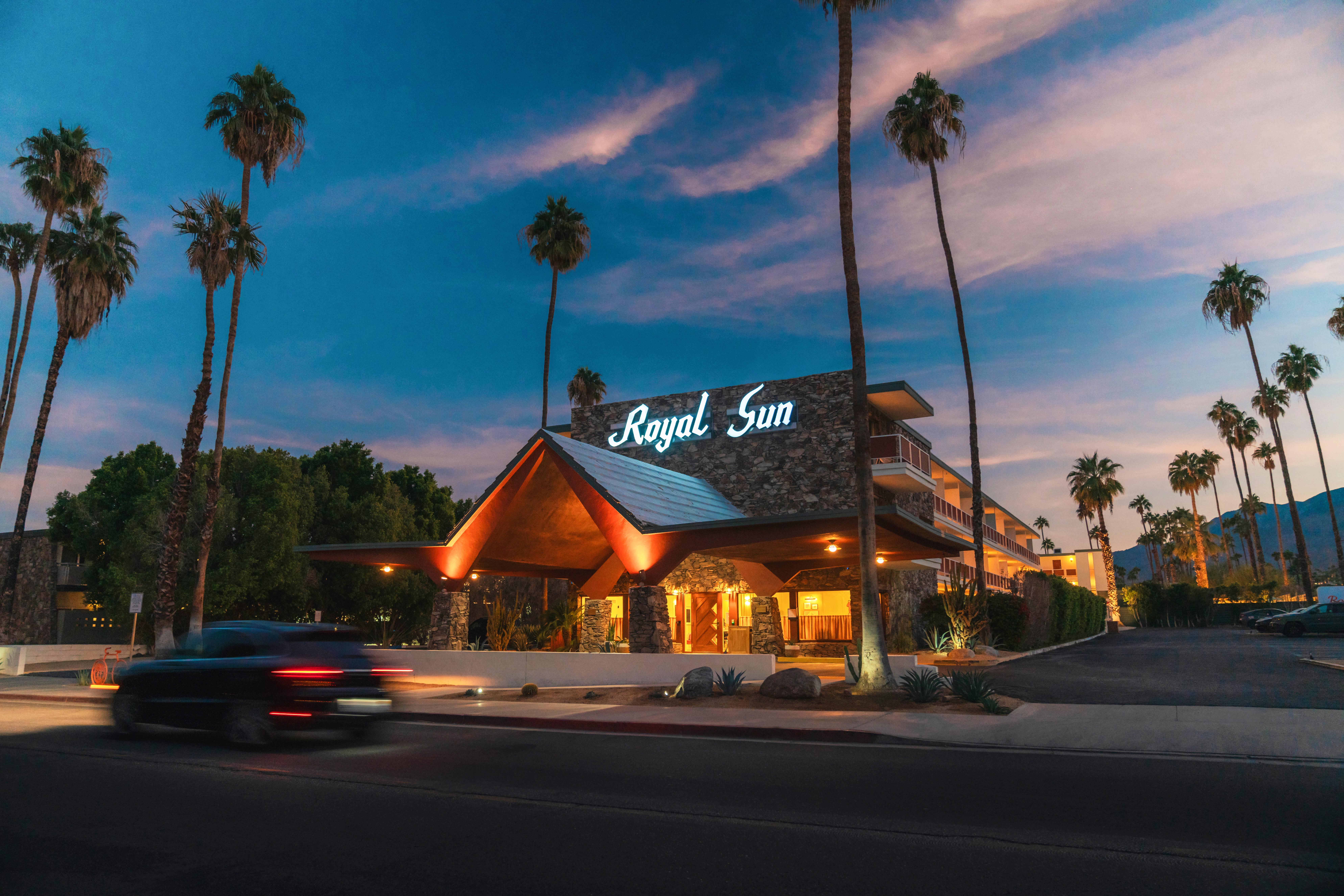 Royal Sun Palm Springs Hotell Exteriör bild