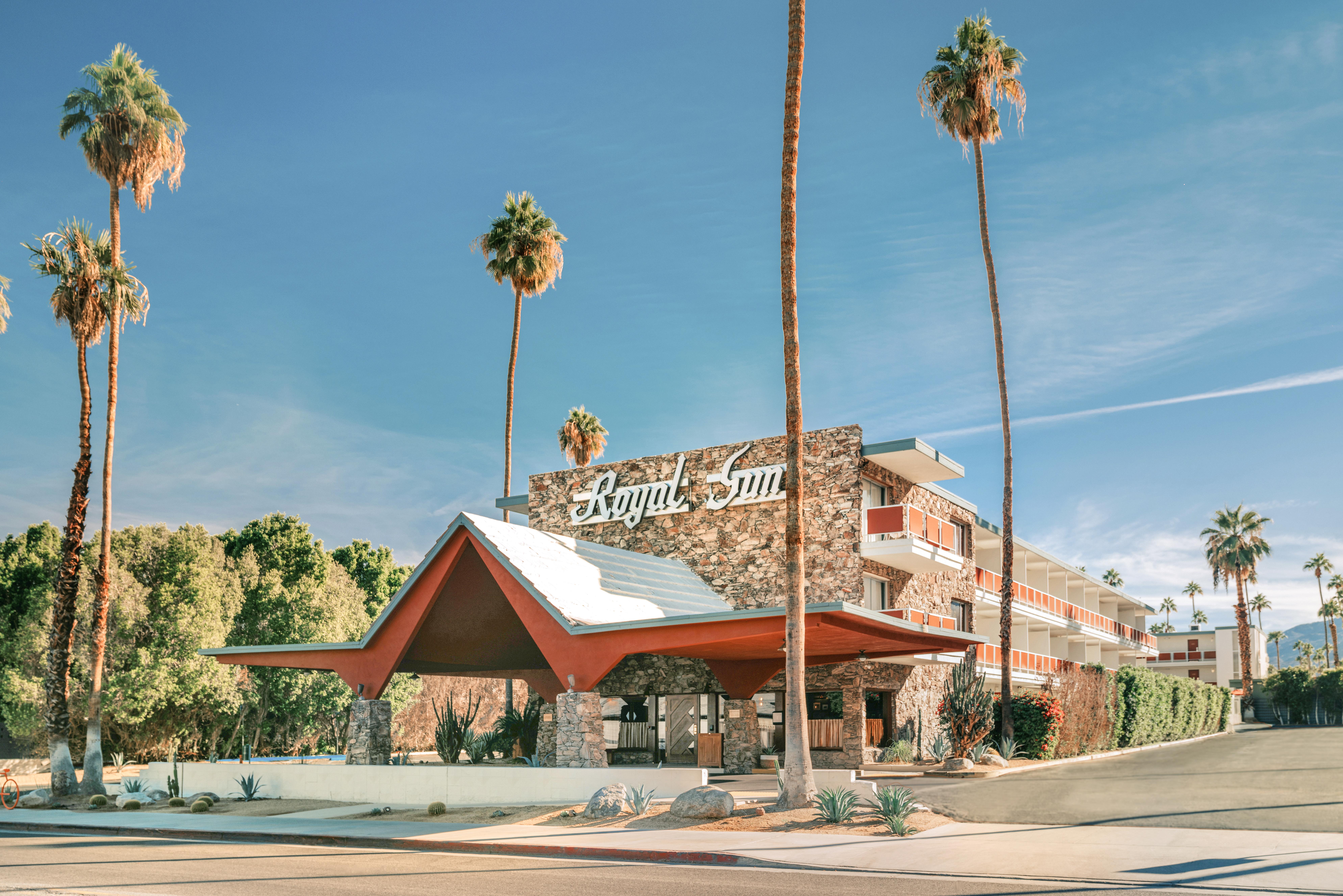 Royal Sun Palm Springs Hotell Exteriör bild